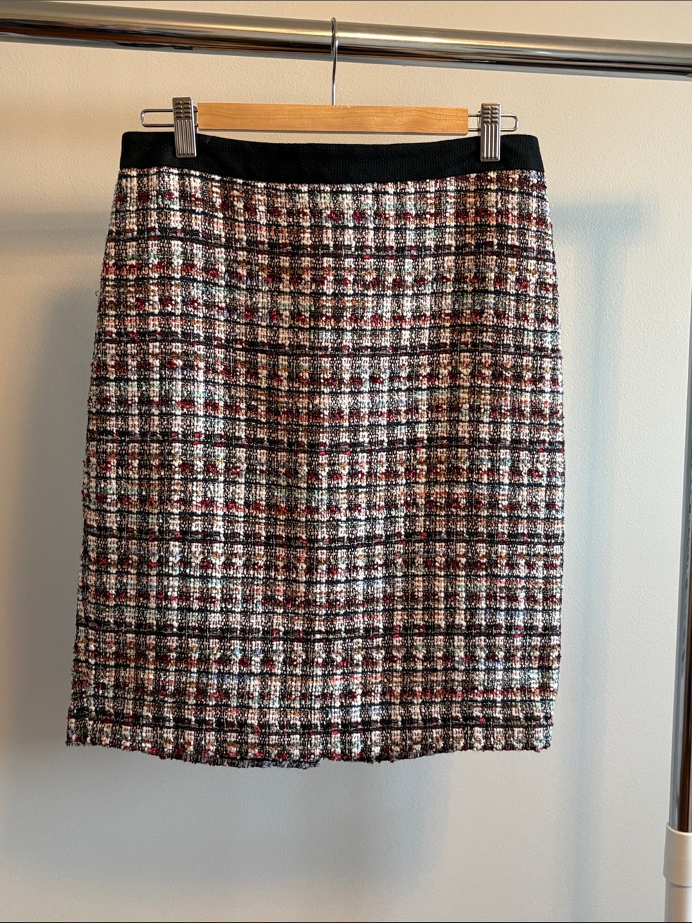 Petite Size 6 Tweed Pencil Skirt